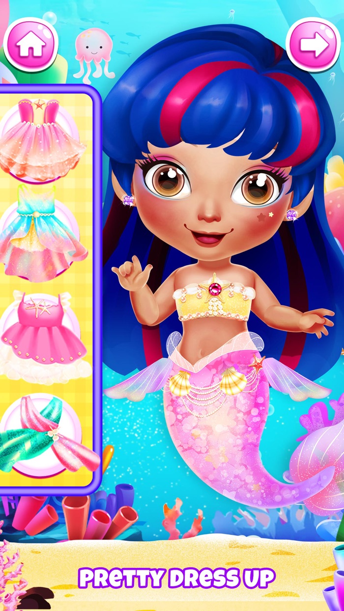 Princess Games Baby Mermaid