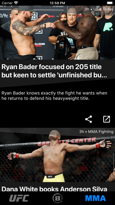 MMA Now: News App for MMA fans screenshot 3