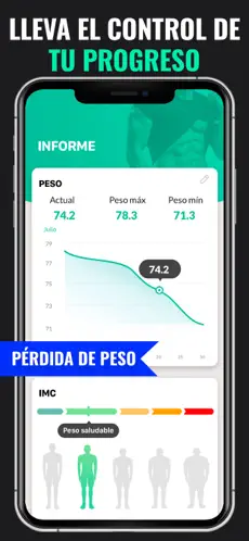 Screenshot 6 Perder Peso Hombres en Casa iphone