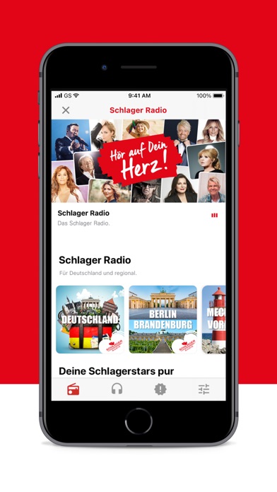 How to cancel & delete Schlager - radioB2 from iphone & ipad 3