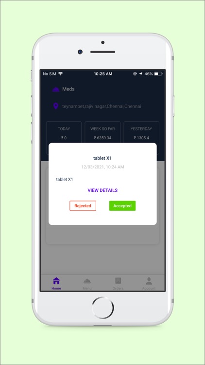 Eat & Shop vendor app