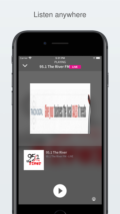 95.1 The River FM screenshot 2