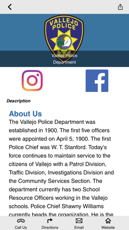 Vallejo Police Department.