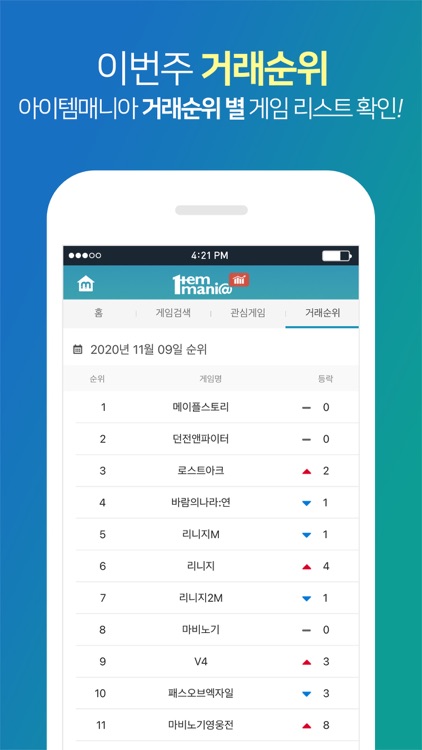 매니아 시세 screenshot-4