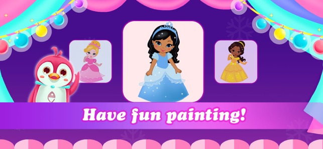 Princess color book for Kids(圖4)-速報App