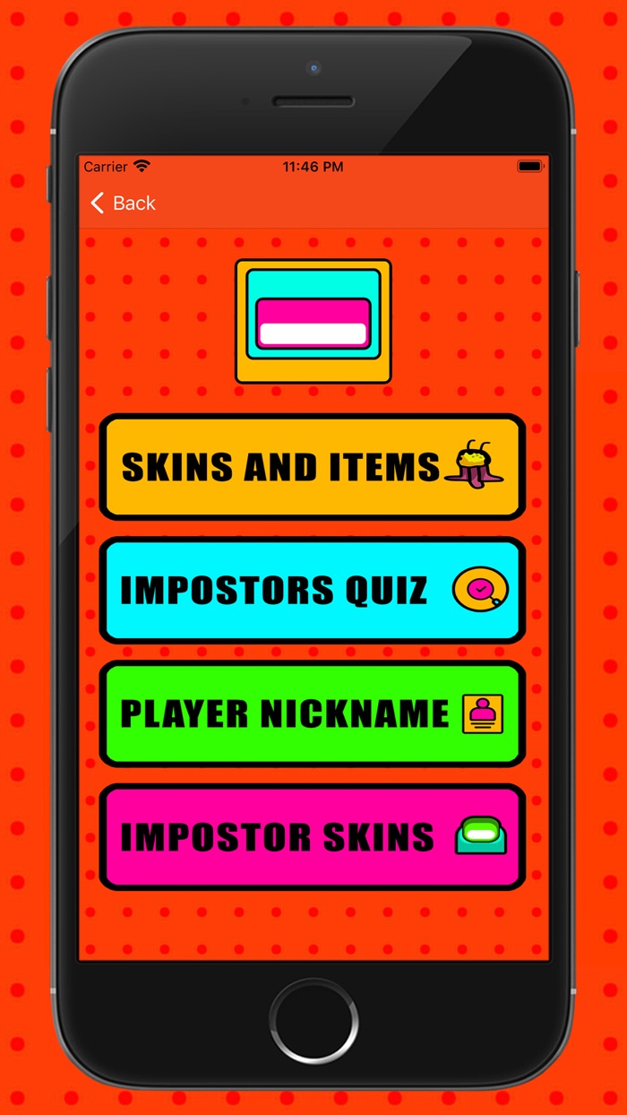 Nicknames  Items for Among Us