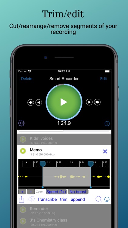 Smart Recorder Transcriber G screenshot-4