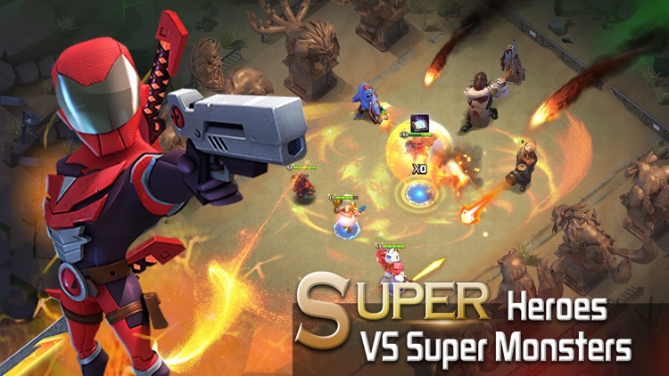 Clash of Zombies: Heroes Game screenshot-3