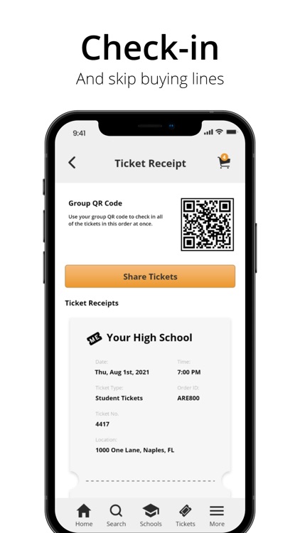 EventMe - High School Tickets