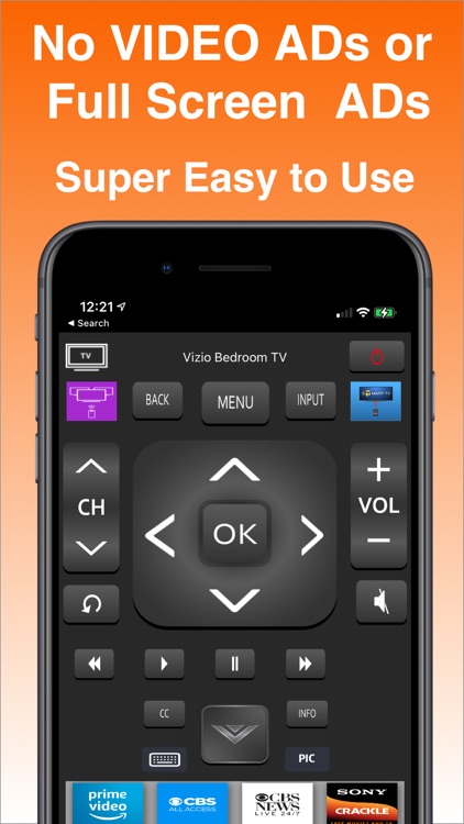 Remote for Vizio TV: iVizSmart