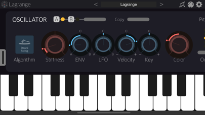 Lagrange - AUv3 Plug-in Synth screenshot 2