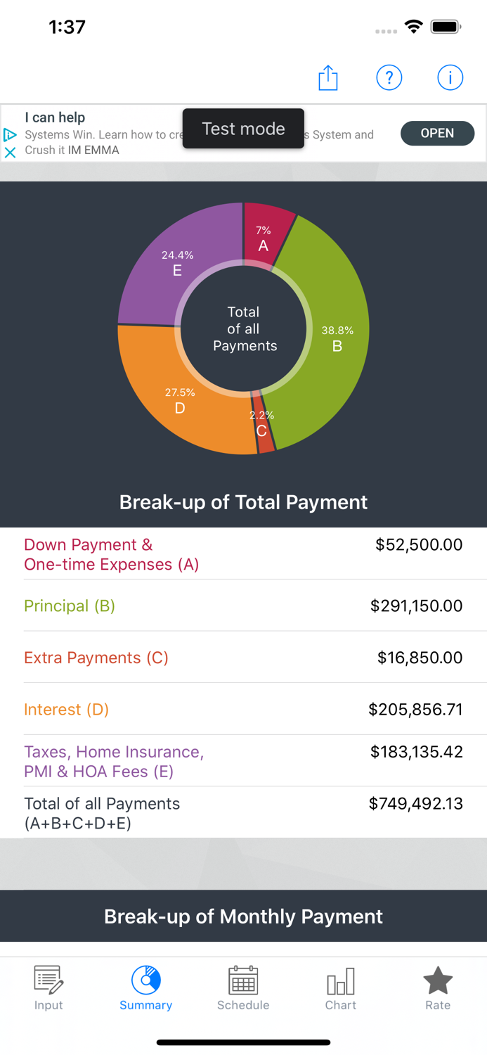 U.S. Mortgage Calculator