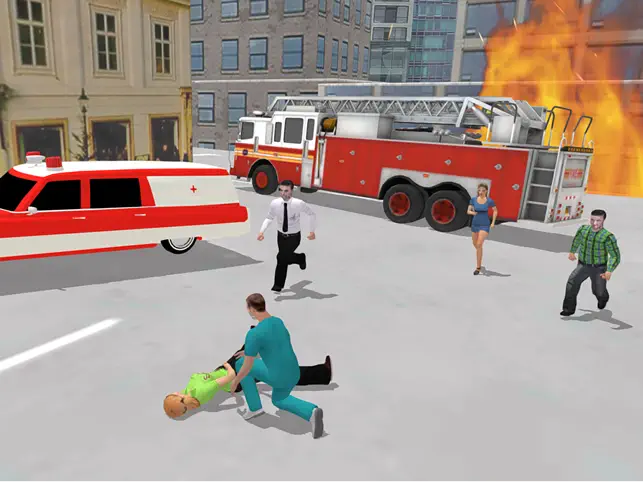 Screenshot 6 Ambulance Driving - Car Doctor iphone