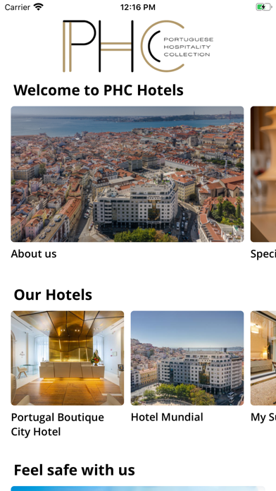 Screenshot #1 pour PHC Hotels