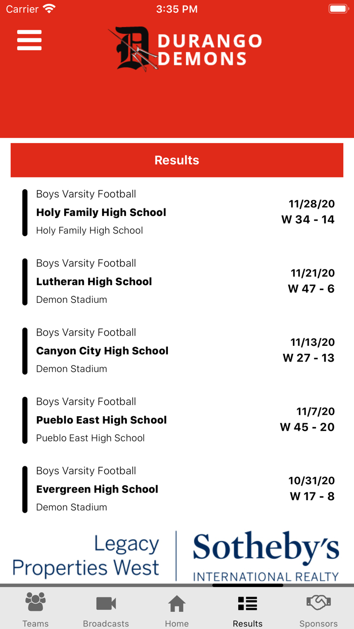 Durango Demons Athletics