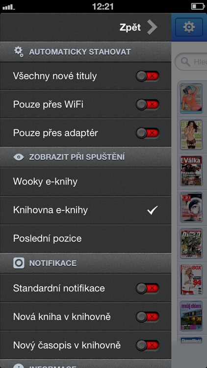 Wooky - ebook čtečka / čítačka screenshot-3