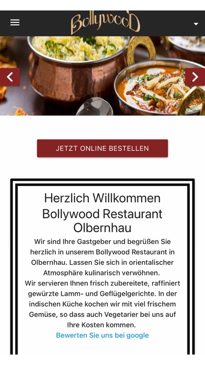 Bollywood Restaurant Olbernhau