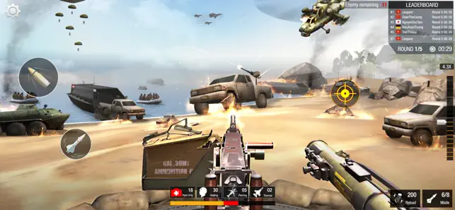 Beach War: Fight For Survival, game for IOS