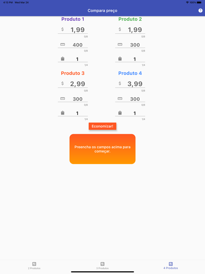 Comparador de Preços