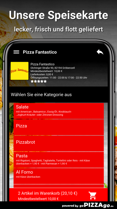 Pizza Fantastico Gröbenzell screenshot 4