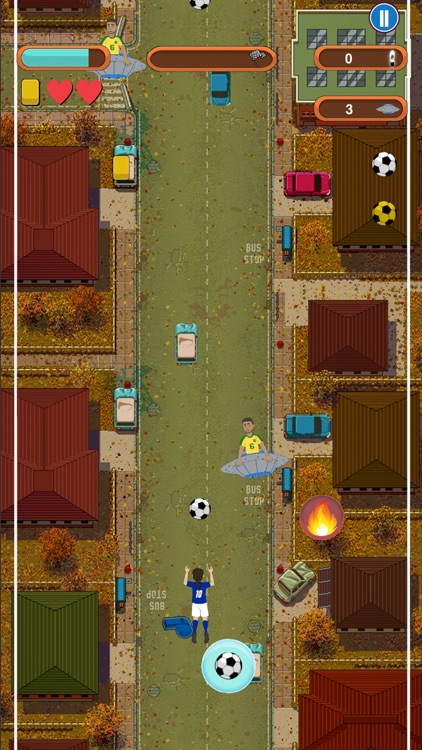 Air Soccer Battle: 2D Shooter screenshot-5
