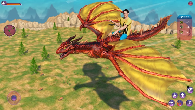 Flying Dragon City Attack screenshot-6