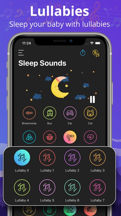 Calmly: Baby Sleep Sounds