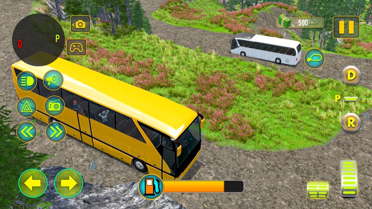 Offroad coach bus simulator