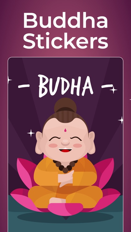 Buddha God Stickers