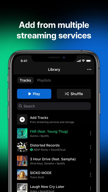 SoundSquad - Music Player screenshot-3