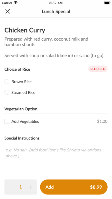 How to cancel & delete Thai Variety Restaurant from iphone & ipad 4