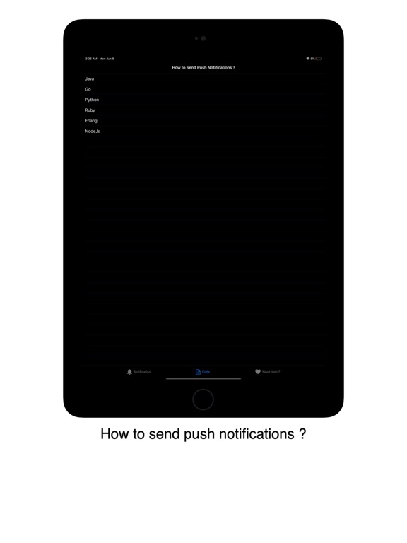 Push Notification - Client screenshot 2