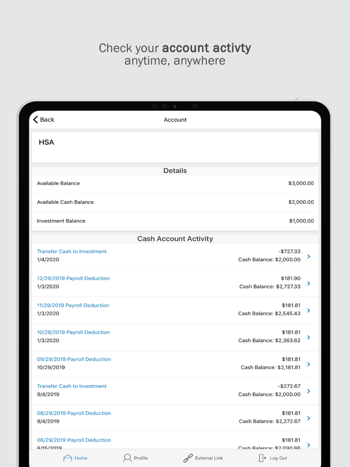 Voya Health Accounts