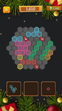 Game screenshot Christmas Block Hexa Puzzle hack