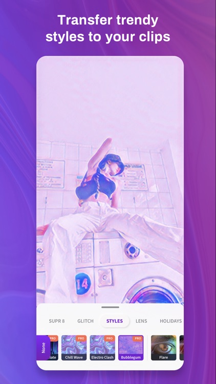 Supr: Camera & Stories Editor screenshot-5