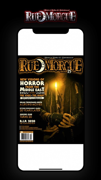 How to cancel & delete Rue Morgue from iphone & ipad 1