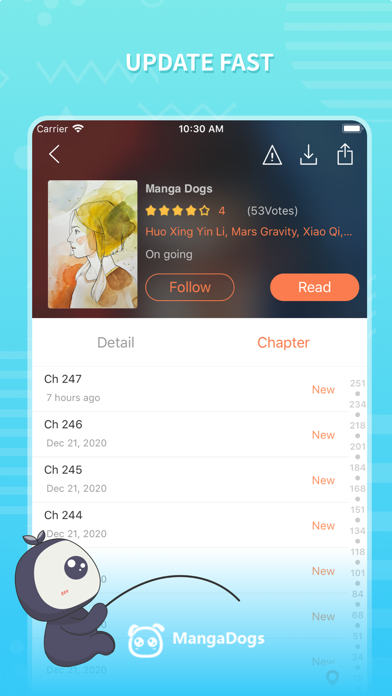 How to cancel & delete Manga Dogs - webtoon reader from iphone & ipad 3