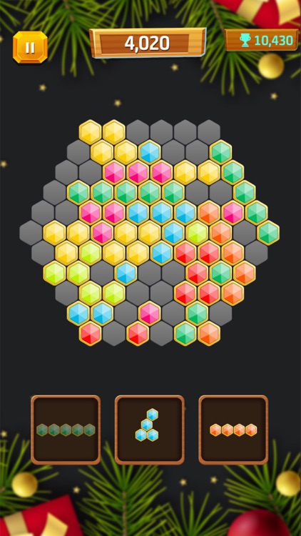 Christmas Block Hexa Puzzle screenshot-5