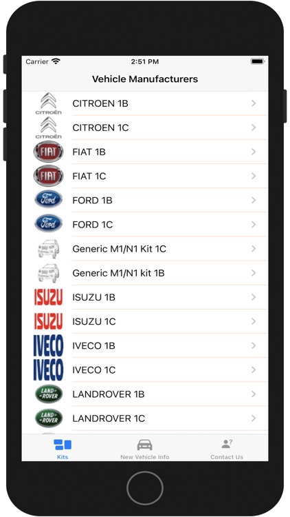 Tacho Kit Finder