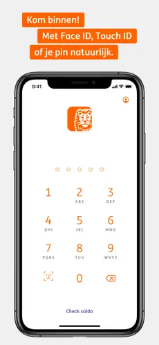 Screenshot 1 ING Bankieren iphone