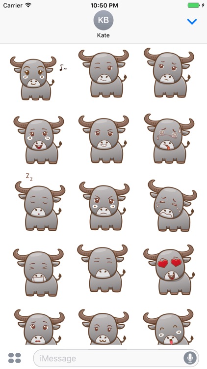 Sticker Me Cute Buffalo