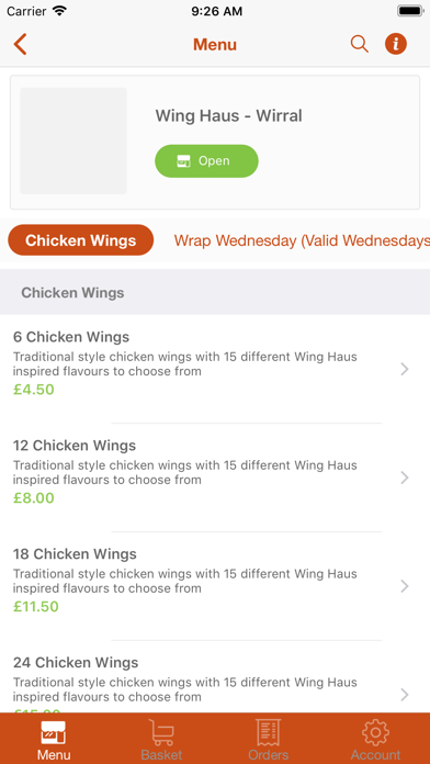 How to cancel & delete Wing Haus from iphone & ipad 2