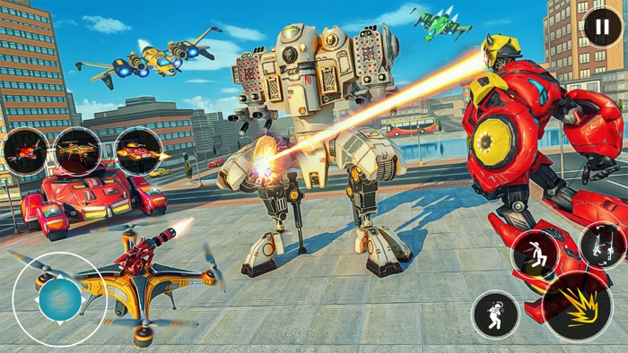 Multi Robot Jet Transform