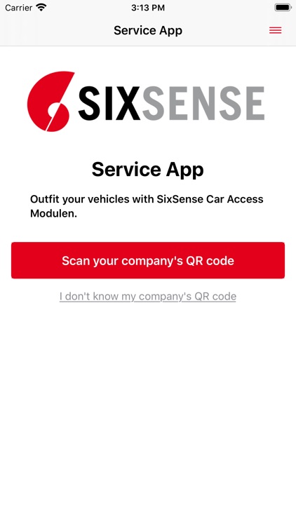 SixSense Service App