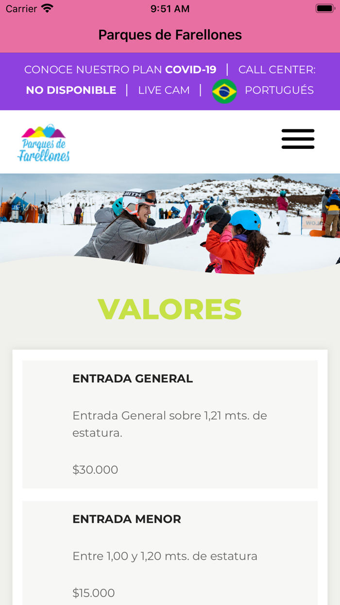 Parques de Farellones