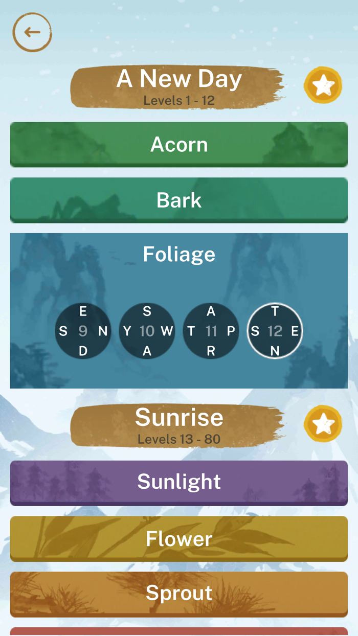 World of Words Hidden Letters