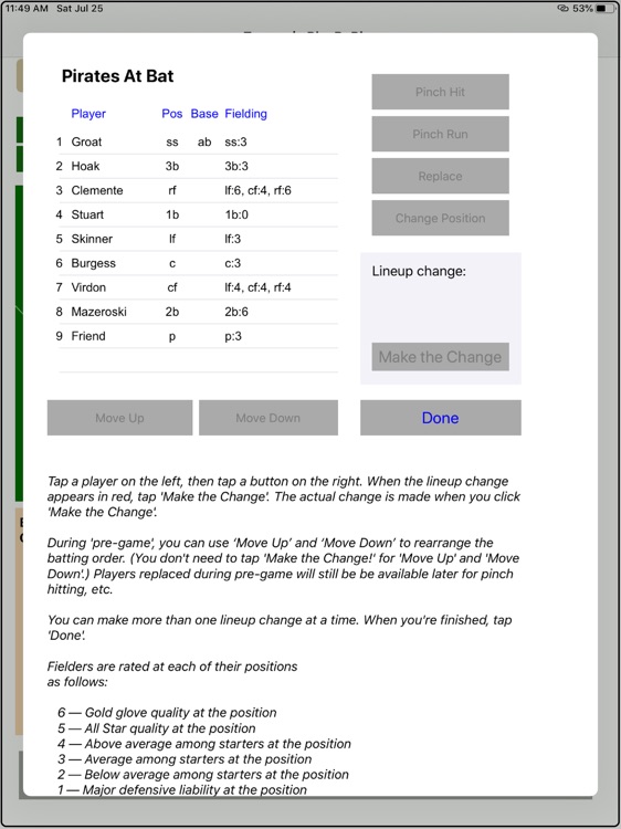 Zeemerix PlayByPlay Baseball screenshot-4