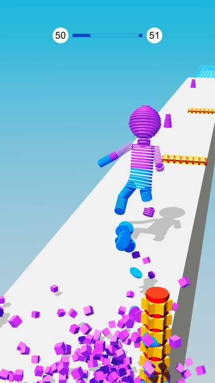 Particle Man Run screenshot-5