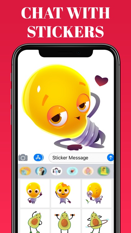 Funny Characters Stickers Pack screenshot-3