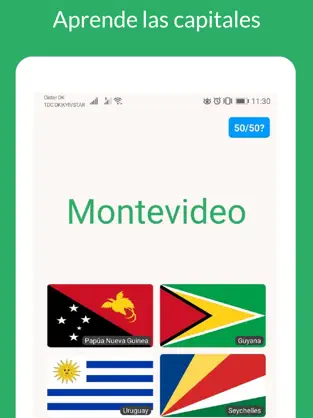 Ekran Görüntüsü 3 Capitales y Banderas del Mundo iphone